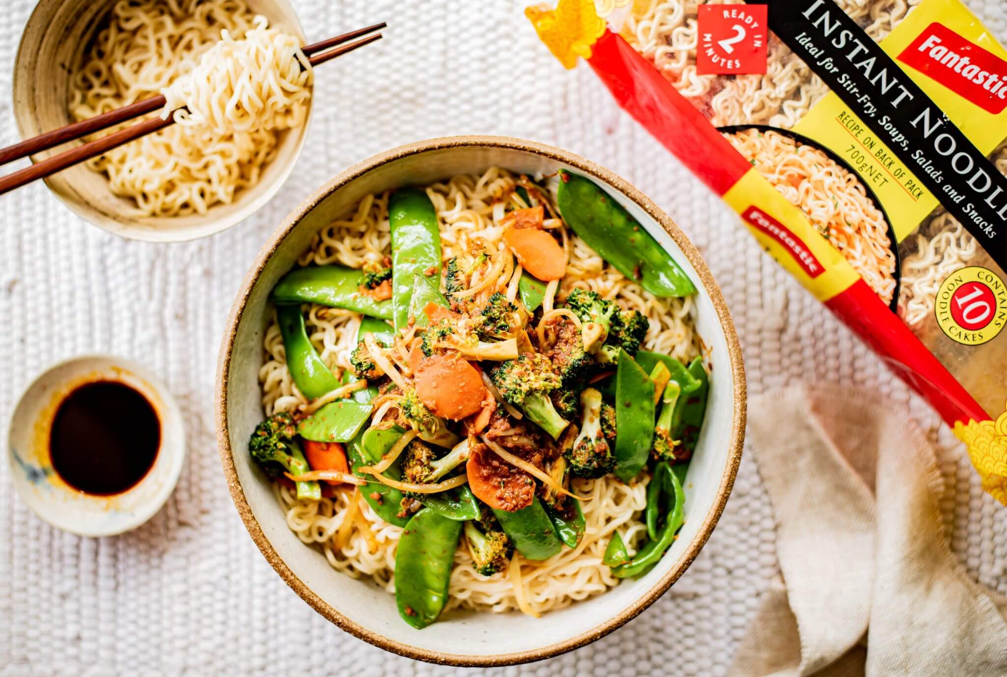 Stir Fry Vegetables With Noodles Fantastic Snacks